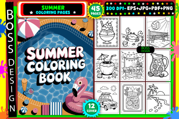 Download Summer Coloring Pages for Adults - Coloring Collection