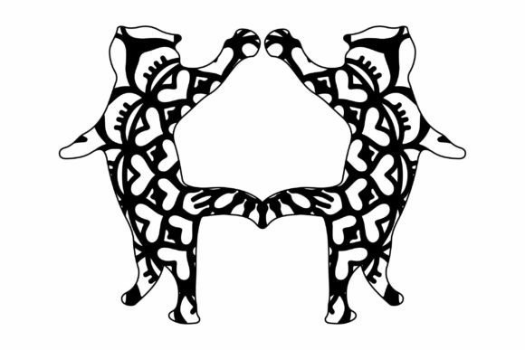 Download Animal Mandala, Coloring Books Cats Art - Coloring Collection