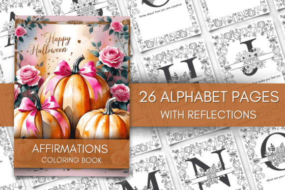Download Mindful Pumpkin Affirmations Coloring - Coloring Collection