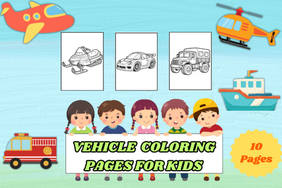 Download Vehicle Coloring Pages for Kids - Coloring Collection
