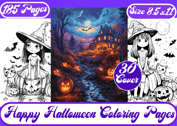 Download Happy Halloween Coloring Book for Kids - Coloring Collection