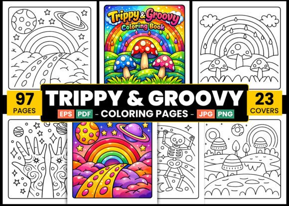 Download Bold Easy Trippy Groovy Coloring Pages - Coloring Collection