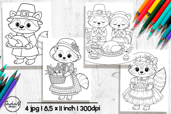 Download Thanksgiving Coloring Page Clipart - Coloring Collection