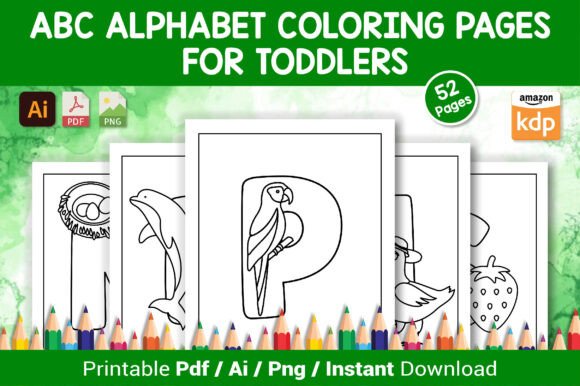 Download ABC Alphabet Coloring Pages for Toddlers - Coloring Collection