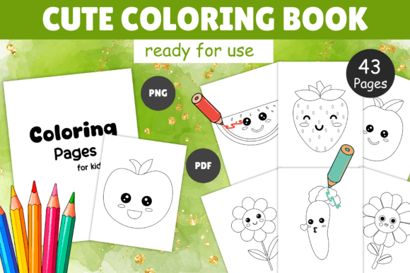 Download Cute Elements Coloring Book for Kids - Coloring Collection