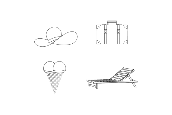 Download Summer Vacation Coloring Page - Coloring Collection