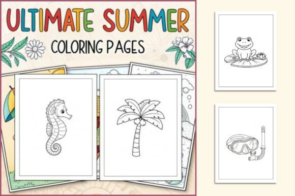 Download Ultimate Summer Coloring Pages for Kids - Coloring Collection