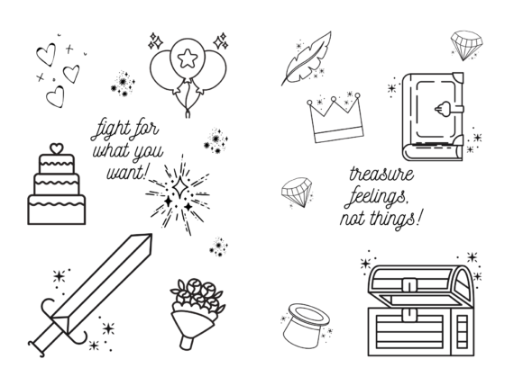 Download Go Girl! - a Coloring Book for Girls - Coloring Collection