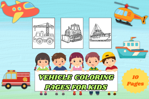 Download Vehicle Coloring Pages for Kids - Coloring Collection