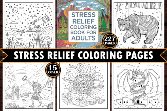 Download Stress Relief Coloring Pages for Adults - Coloring Collection