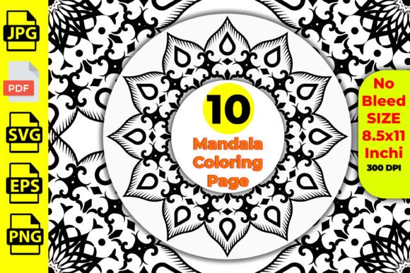 Download 10 Mindful Mandala Coloring Page Adult - Coloring Collection