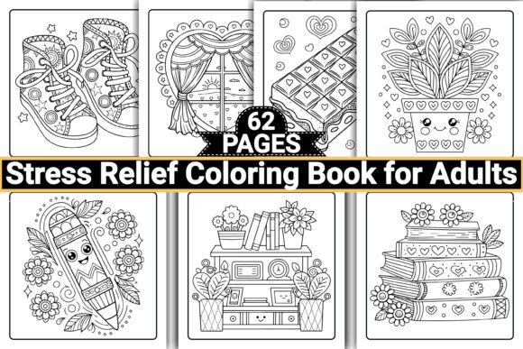 Download Stress Relief Coloring Pages for Adults - Coloring Collection