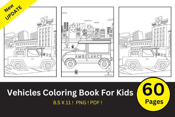 Download Vehicles Coloring Book for Kids - Coloring Collection