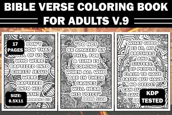 Download Bible Verse Coloring Book for Adults V.9 - Coloring Collection