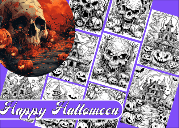 Download Happy Halloween Coloring Book for Adults - Coloring Collection