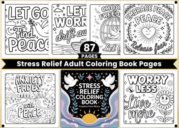 Download Stress Relief Adult Coloring Book Pages - Coloring Collection