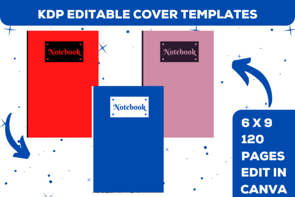 Download KDP Canva Template Notebook Cover - Kdp canva template Collection