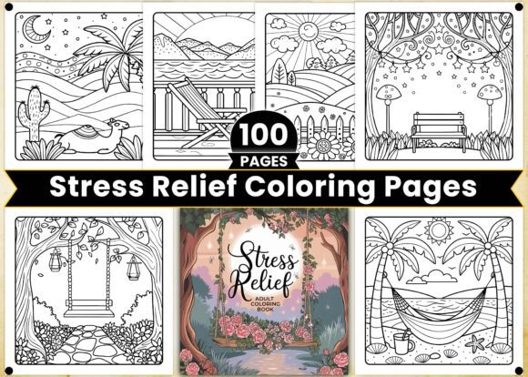 Download Stress Relief Adult Coloring Book Pages - Coloring Collection