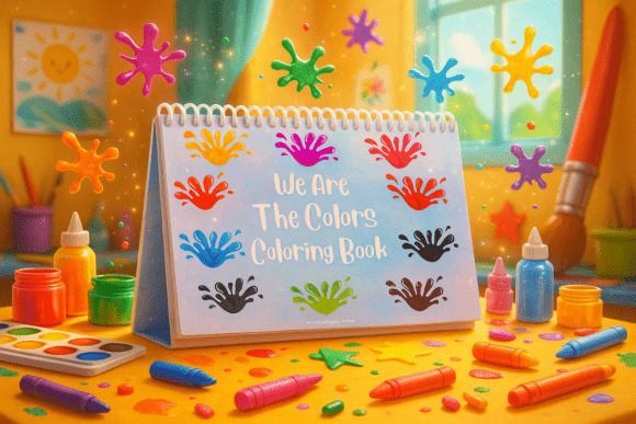 Download " We Are the Colors" Coloring Book. - Coloring Collection