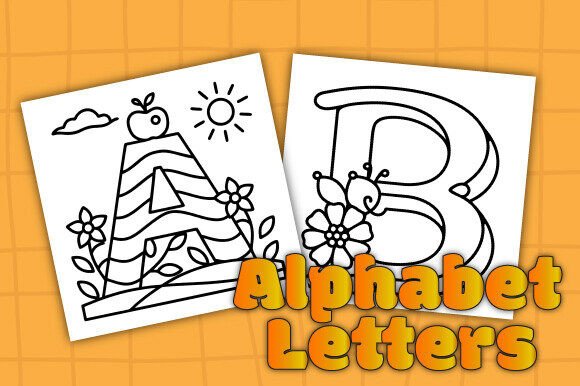 Download ABC Alphabet Coloring Pages Bold &amp; Easy - Coloring Collection