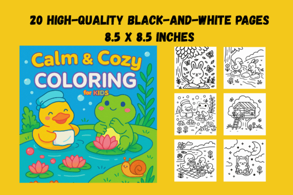 Download Calm &amp; Cozy Coloring for Kids - Coloring Collection